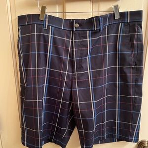 🔥$6 ea / 2 for $10 / 3 for $12   Men’s Callaway navy blue plaid athletic shorts